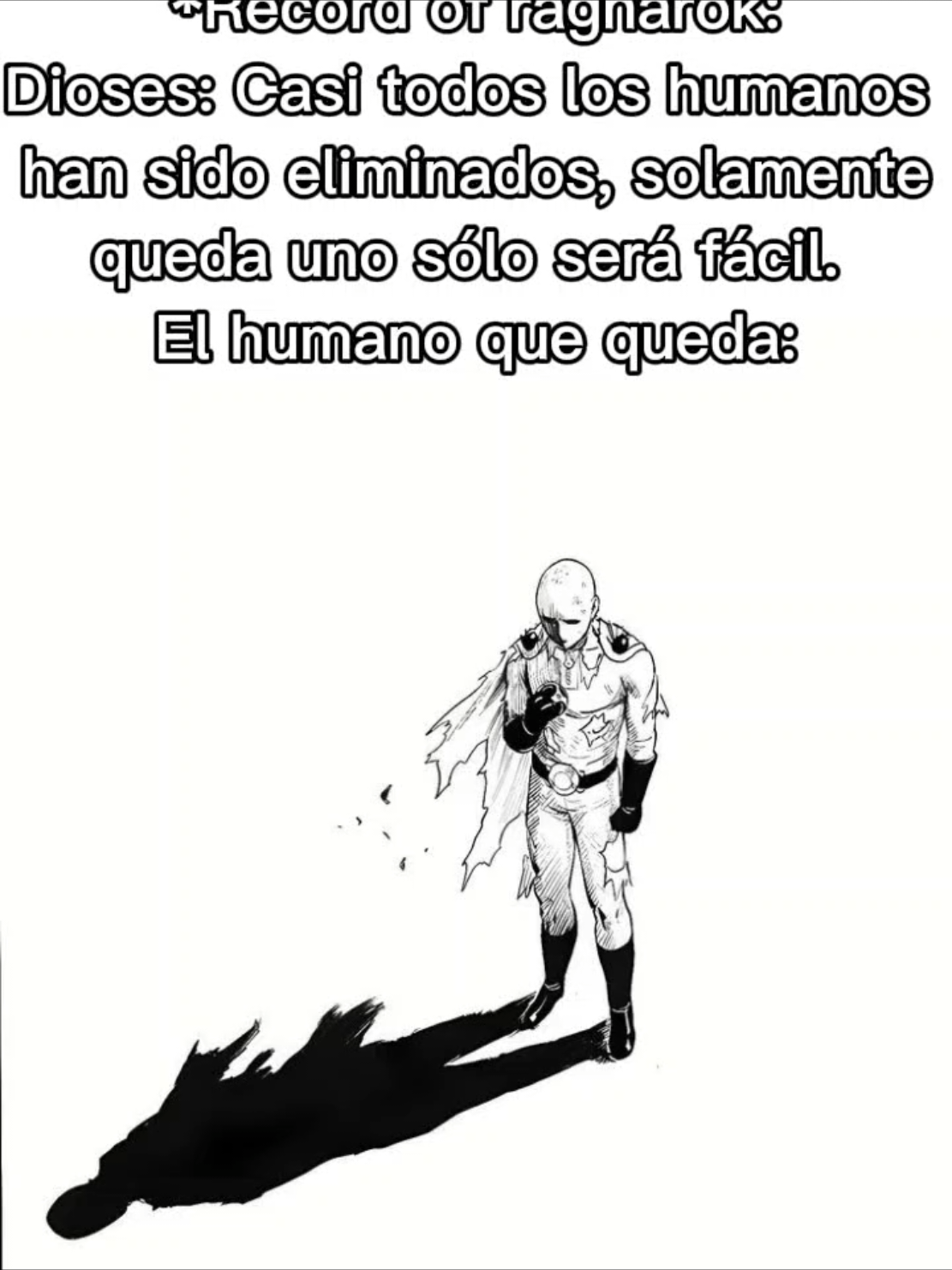 Dioses: Nos van a papear causas 😭 #plantillascapcut #memecapcut #Edit #Otaku #otakus #otakuboy #animehumor #saitama #onepuchmanedit #onepuchman #onepuchman #saitamaedit #saitama #viralll #recordofragnarok 