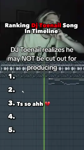 Ranking Dj Toenail Song 😭 #djtoenail #xqc #xqcbeat #xqcclips 