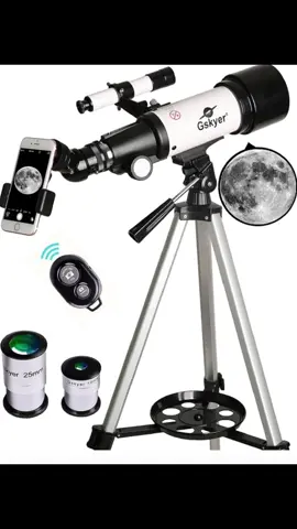 Limited time deal‼️Sale‼️$86.96 Gskyer Telescope, 70mm Aperture 400mm AZ Mount Astronomical Refracting Telescope for Kids Amazon link https://amzn.to/3GDaLXb #amazonfinds #amazon #amazondeals #cheap #deals #need #amazonmusthaves #sale 