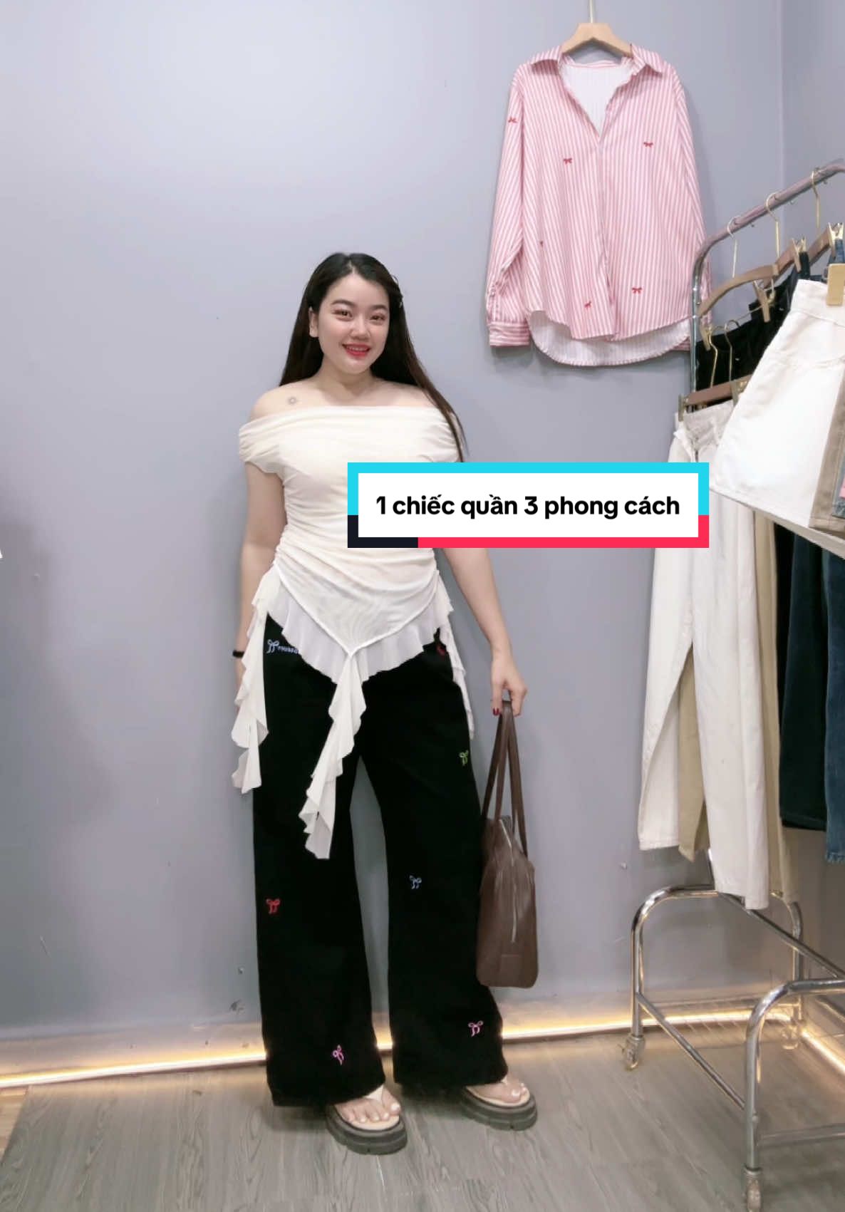 Quần suông thêu nơ bigsize #thoitrangbigsize #setdo #aothunquandui #basicnhungchat #aothun #quanaobigsize #Sexy #phoidoxinh #uocduoclenxuhuong #BigsizeĐẹpChuẩn #conhobigsize #chubbygirl #chubby 