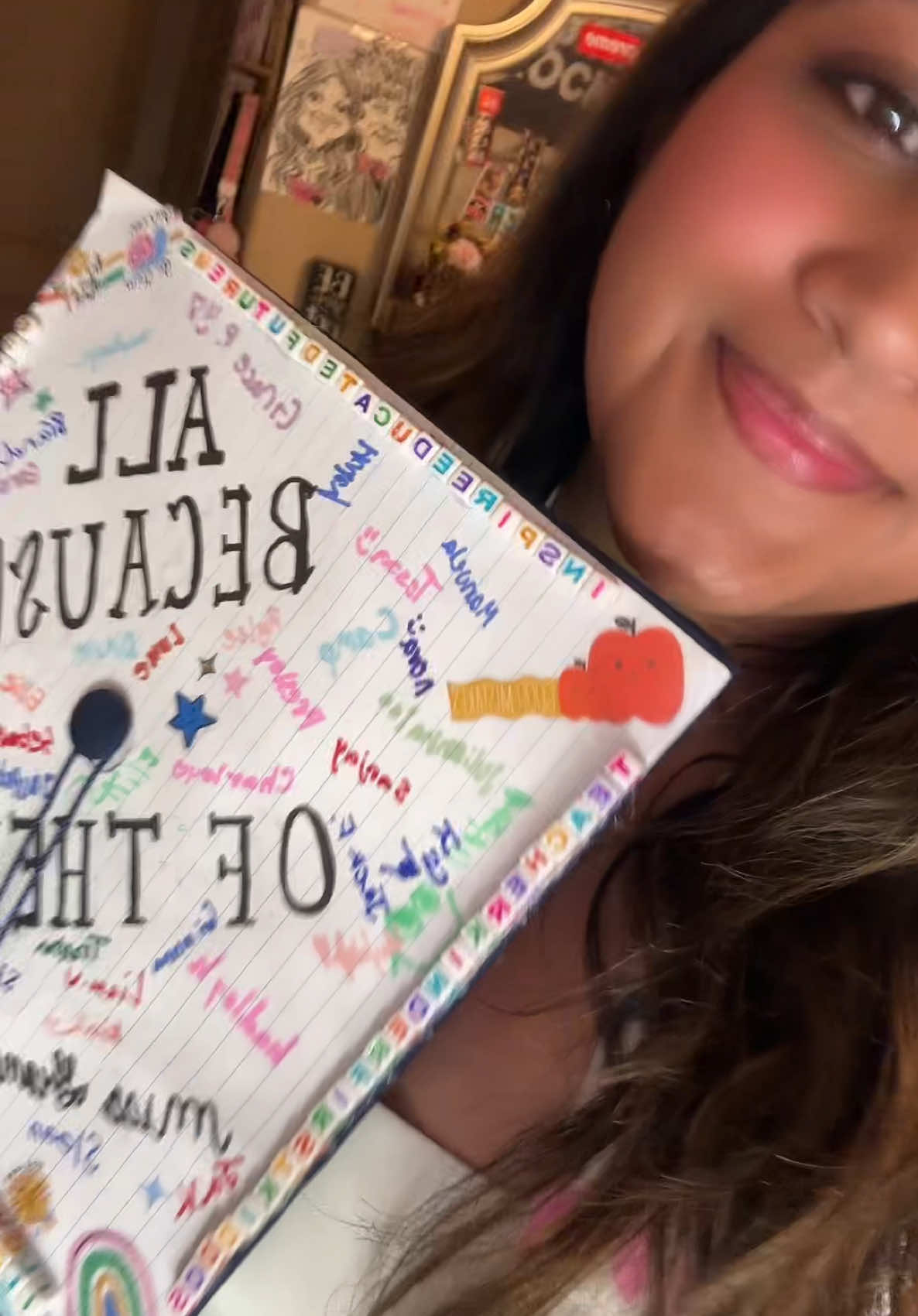 I love all 80 of my babies #teacher #graduation #intern #cry 