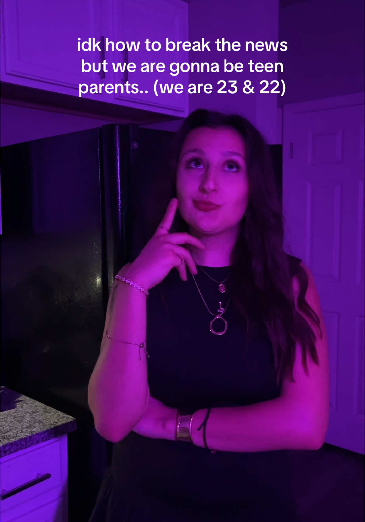 surprise guys 😔 #pregancy #pregnancyannouncement #teenmoms #teenparents 