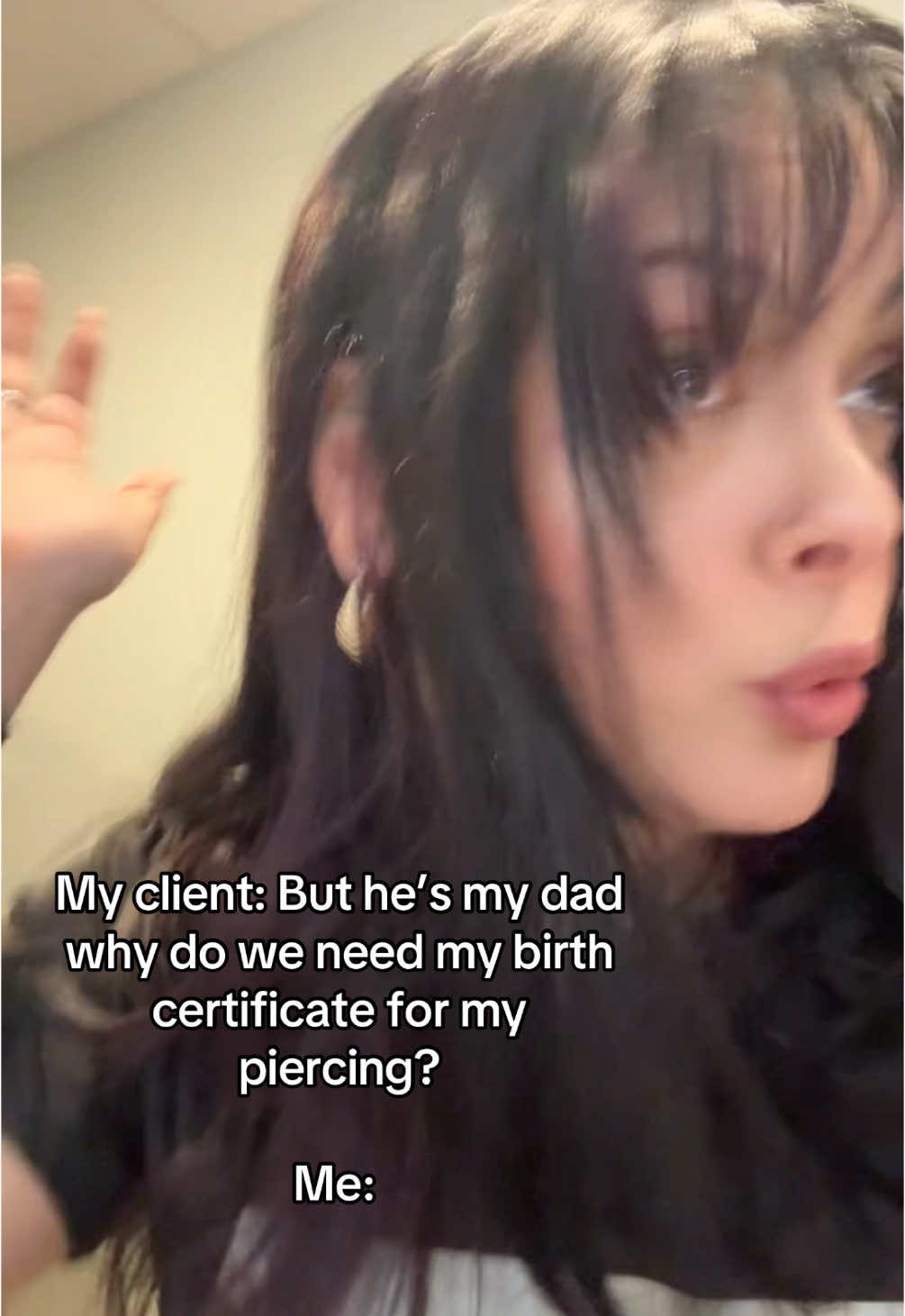 I said BRING ITTTTTTTT #fyp #foryou #relatable #piercer #piercing #piercings #tattoo #tattooshop #viral 