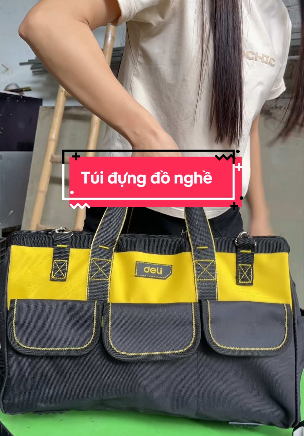 Túi đựng đồ nghề sửa chữa cho anh em thợ đi công trình #thanhmai92 #tuidungdocokhi #tuidungdonghe #cokhi #maymoc 