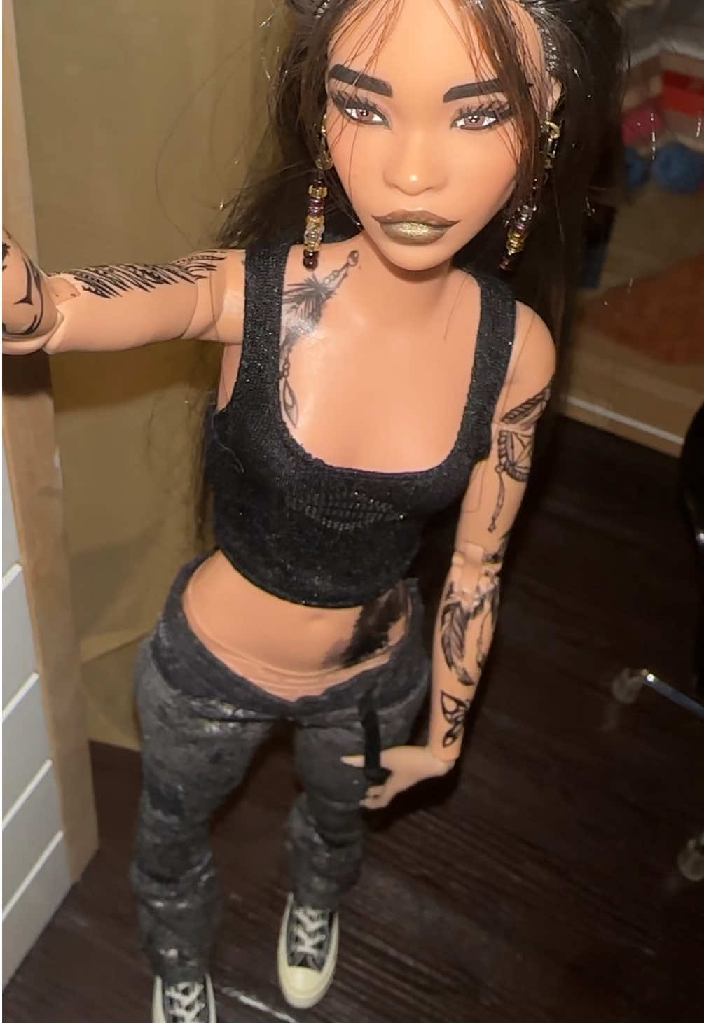 What do you think i do for work?  #barbie #barbiedoll #rollplay #doll #dolltok #fashiondoll #adultcollector #barbietok #customdoll #ooak #ooakbarbie #custombarbie #barbierp