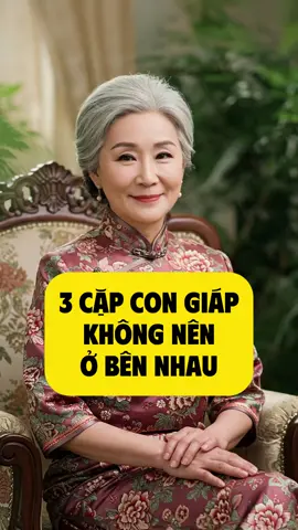 3 cặp con giáp không nên ở bên nhau #phongthuy #tuvi #nangsenphongthuy 