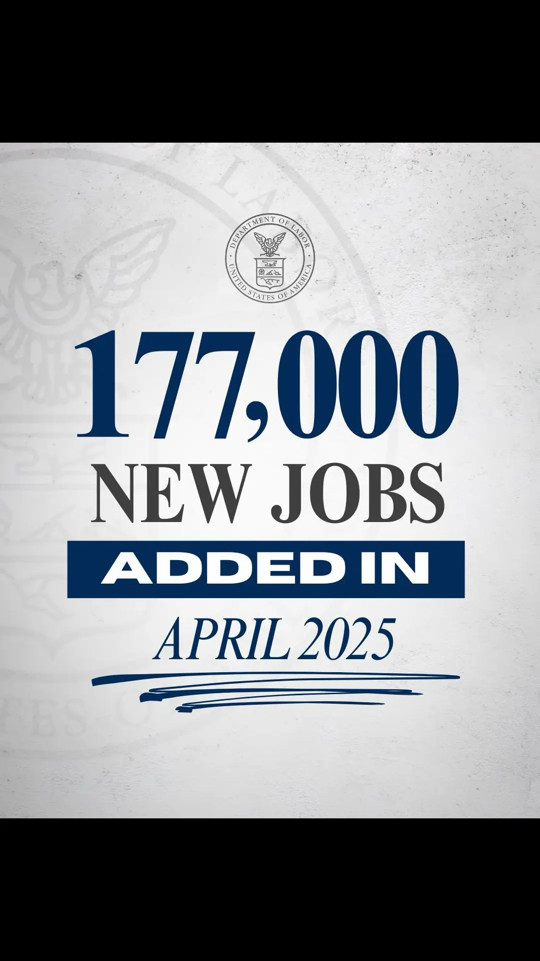 Yet ANOTHER jobs report that beat expectations: - 177,000 jobs added - More Americans entering the workforce - Wages rising This is the Trump effect! #makeamericagreatagain🇺🇸❤️ #speakermikejohnson #trump 
