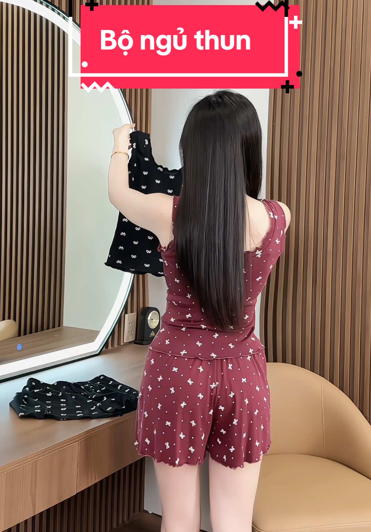 Bộ đồ ngủ cotton quần đùi #champhanriview #review #champhan #thoitrangnu #bongu #bothun #dobo 