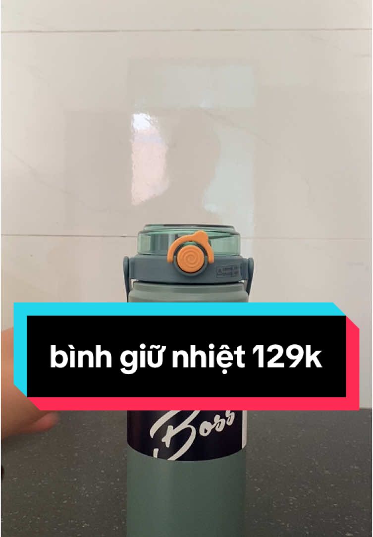 bình giữ nhiệt 129k có 5 màu tặng kèm stikco- túi vải #xuhuongtiktok #binhgiunhiet #xuhuongtiktok 