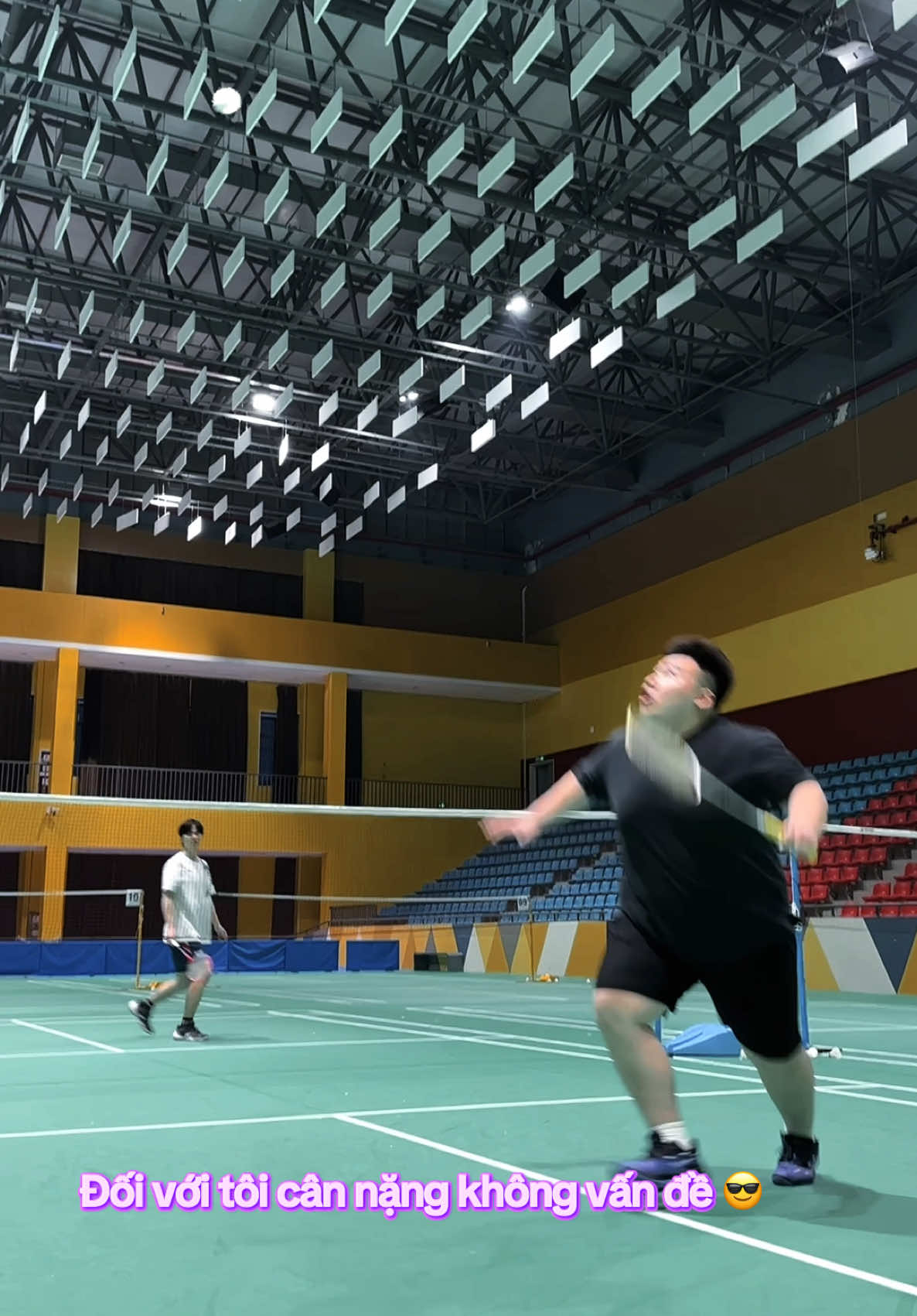 Xem cách anh ấy đánh cầu 😎#cầulông #badminton #caulongvietnam #yeucaulong #badmintonlover 