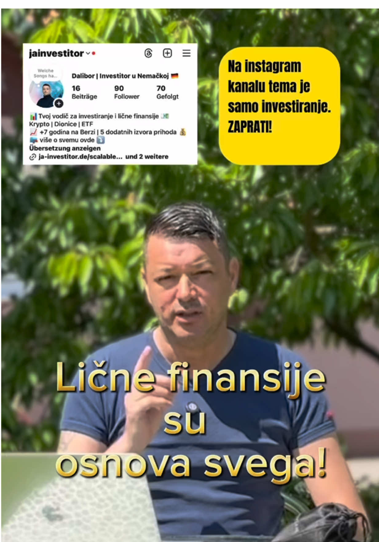 Berza i lične finansije! #zivotunjemackoj #balkantiktok #balkanci #jainvestitor #burza #kripto #investiranje #etf #onlinezarada #njemacka #licnefinansije #jainvestitor 