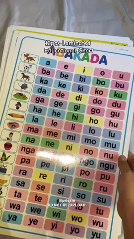 12pcs Laminated Educational Charts for kids✨ #chart #educationalchart #laminatedchartsforkids #chartforkids 