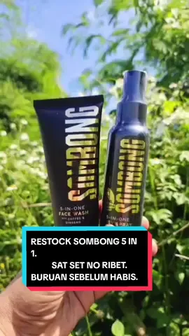 RESTOCK, READY STOCK SOMBONG 5 IN 1. SATVSET NO RIBET. BURUAN SEBELUM KEHABISAN.  #sombong #5in1 #fyp 