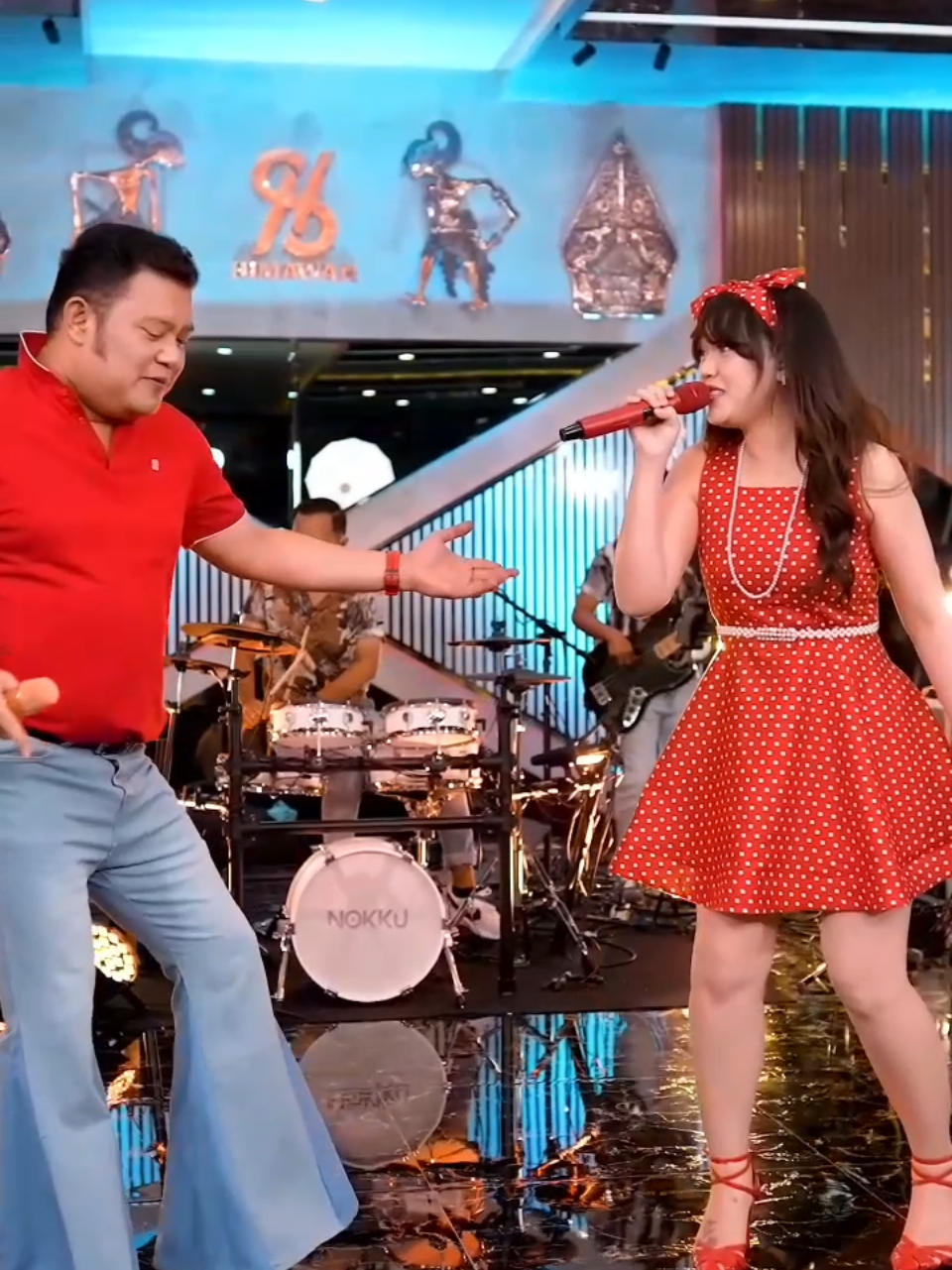 HAPPY ASMARA FT SAHLI HIMAWAN - INI RINDU #musik #happyasmara #sahlihimawan #inirindu #fyp 