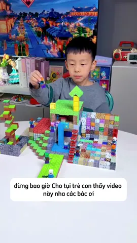 (100 TẶNG 10) Đồ Chơi Khối Nam Châm Khối Xây Dựng Mô Hình Giáo Dục Cho Trẻ Em