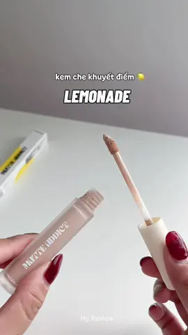 Che khuyết điểm Lemonade nay có thêm màu tone sáng, bớt vàng, che nốt thâm okela nha ✨💅 #xuhuong #xuhuongtiktok #trend #trending #viral #thinhhanh #review #hgreview #beauty #makeup #makeuptutorial #kemchekhuyetdiem #chekhuyetdiem #concealer #lemonade #chekhuyetdiemlemonade #kemchekhuyetdiemlemonade 