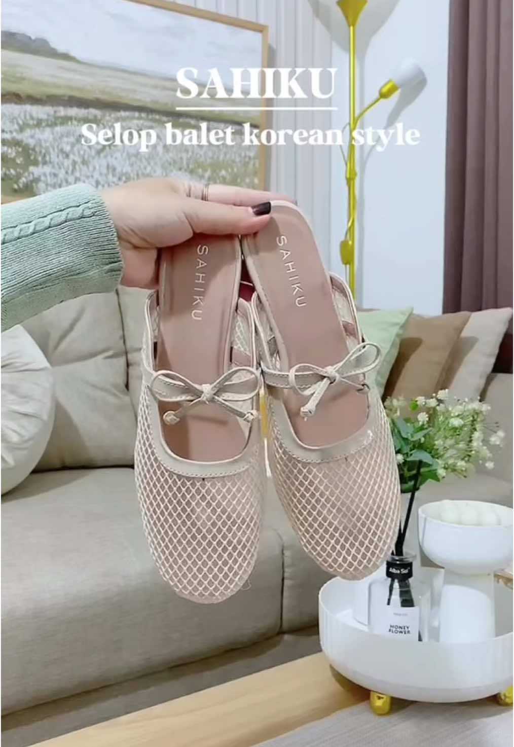 Ready for 5.5 Sahikrew? 😎 Yuk yg udah nungguin Kiara Mules restock cek keranjang kuning yah 🫶🏼 #sahiku #sandalwanita #lokalbrand #promo55 