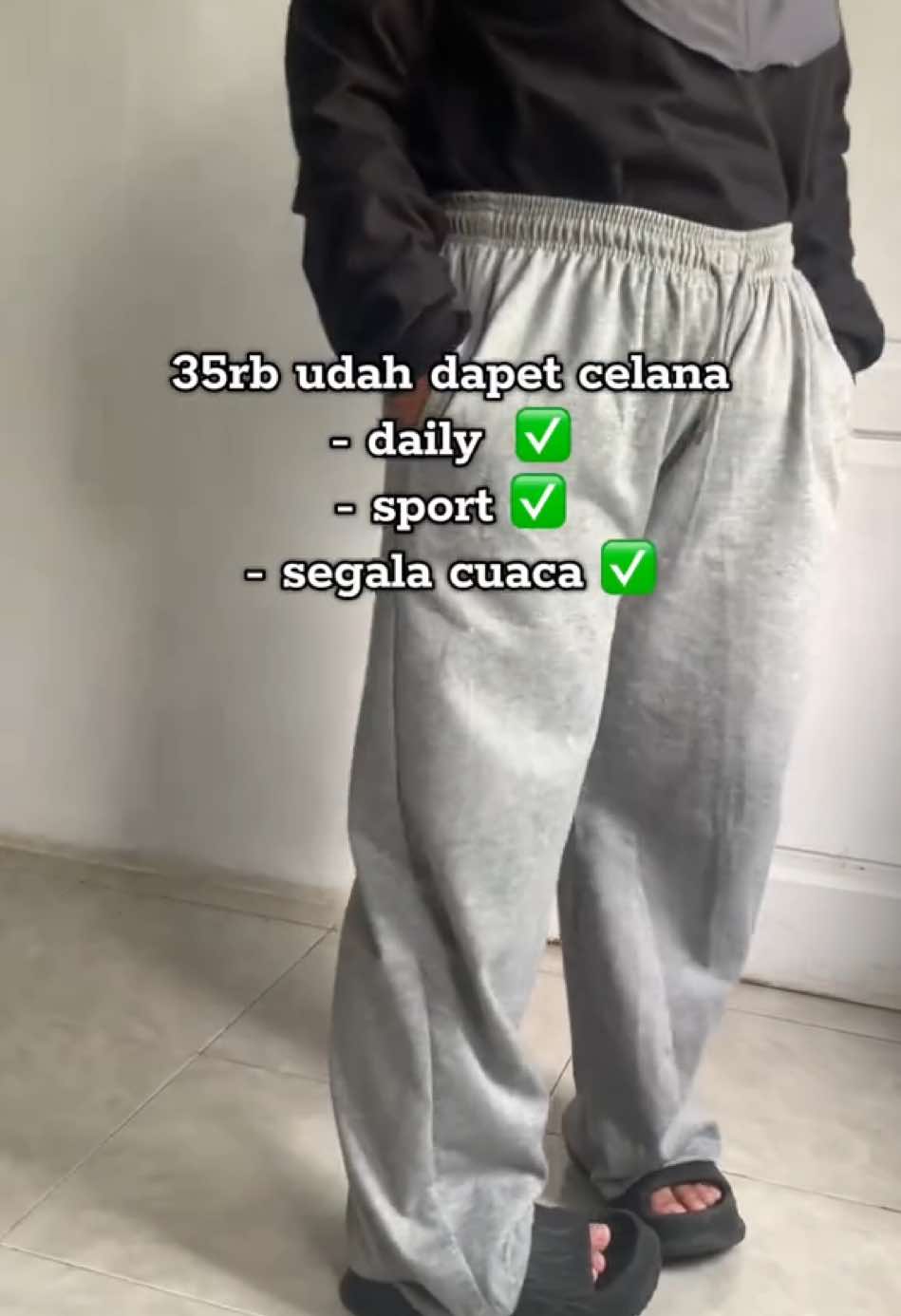 #Promoguncang55 #celana #baggy #celanatraining #joger #baggypants #murahbangett 