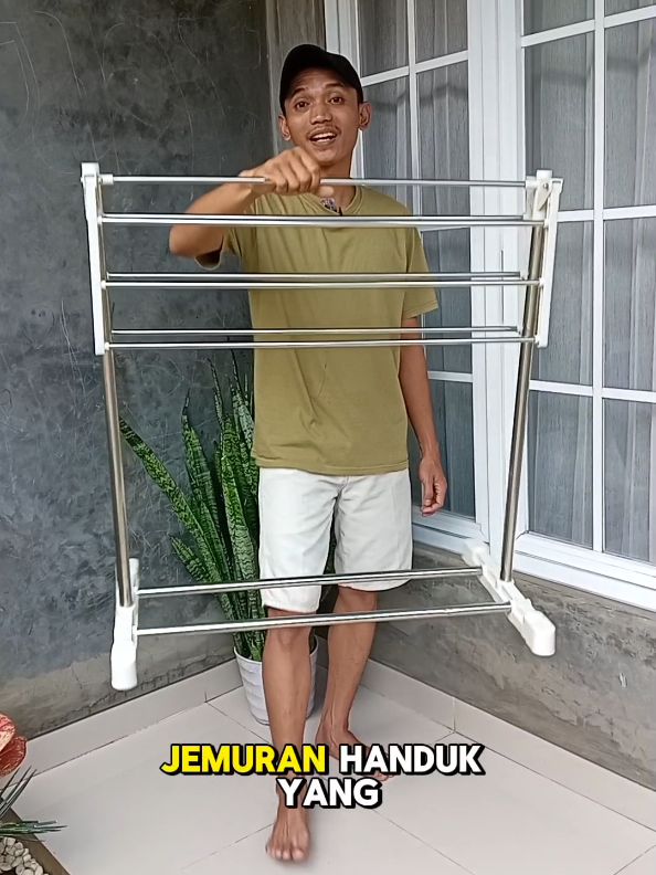 jemuran handuk lipat portable rak handuk lipat #jemuranhanduk #rakhanduk #jemuranlipat #jemuranhanduklipat #wibgajian #cuantanpabatas 