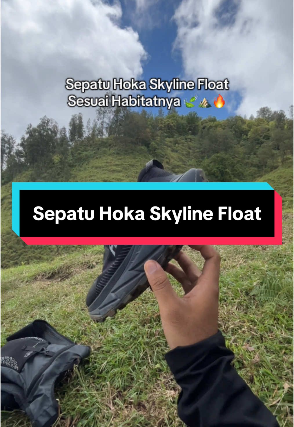 Sepatu Trailrunning By Hoka Skyline Float #sepatuoriginal #hokaskylinefloat #trailrunning #sepatutrail #sepatuhoka #sepatu 