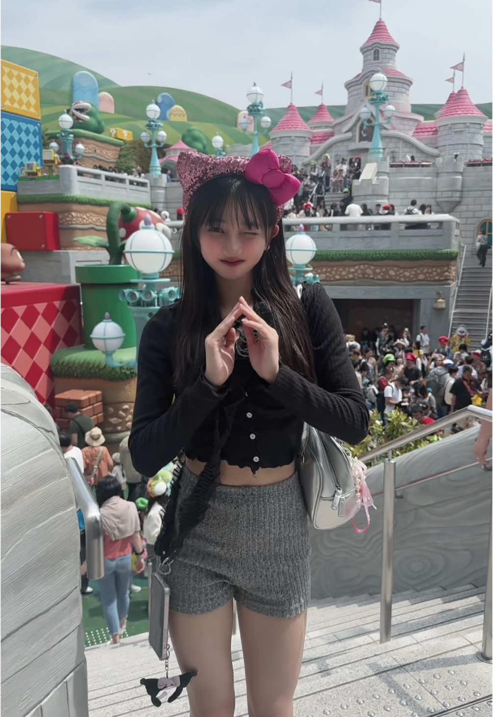 ユニバ🌎楽しかった🫶#みゆあ #心愛 #jcミスコン #jc #山口県 #fyp #おすすめ #中1ミスコン #ユニバ 