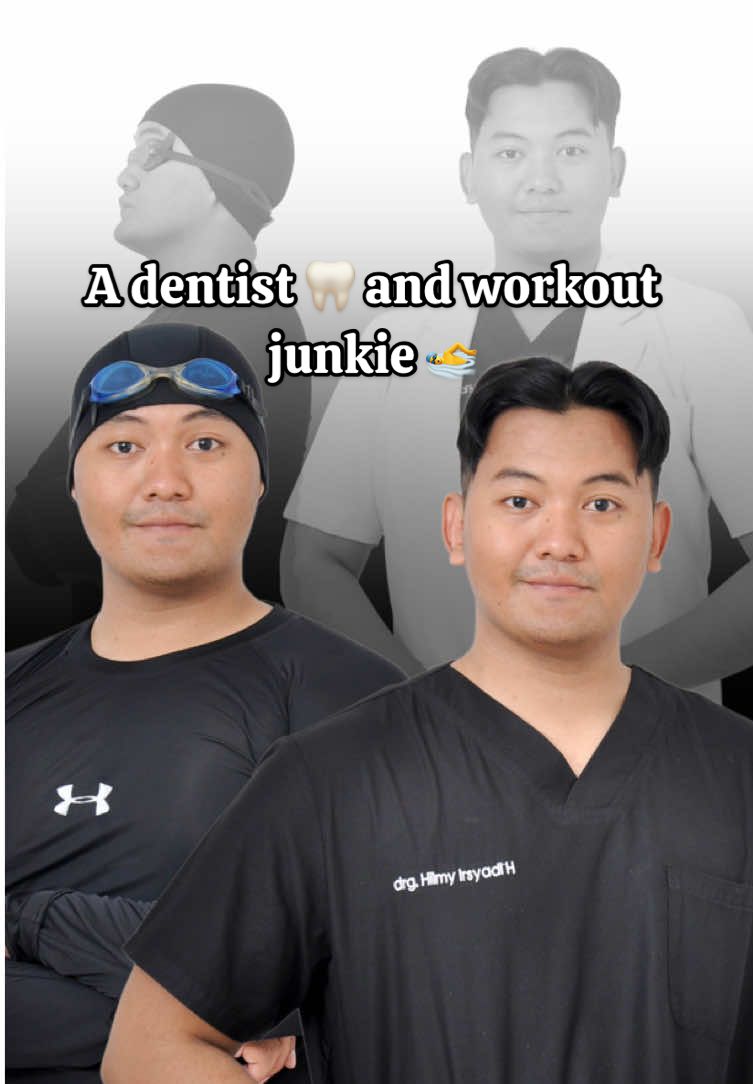 Mode dokter gigi 🦷 atau berenang? 🏊‍♂️ 