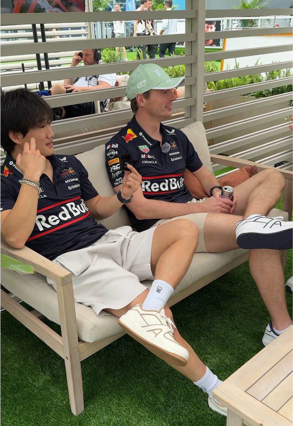 Twinning 🤝 #f1 #maxverstappen #yukitsunoda #sameperson 