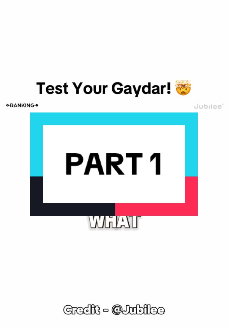 Test Your Gaydar | Part 1 #entertaining #entertainment #longformvideo #gay 