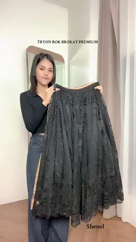 ROK BROKAT ✨❤️🛍️#ootdsehenel #shenel #ootdrok #rokbrokat #rokbkk #rokpremium #shenel #ootdsehenel 