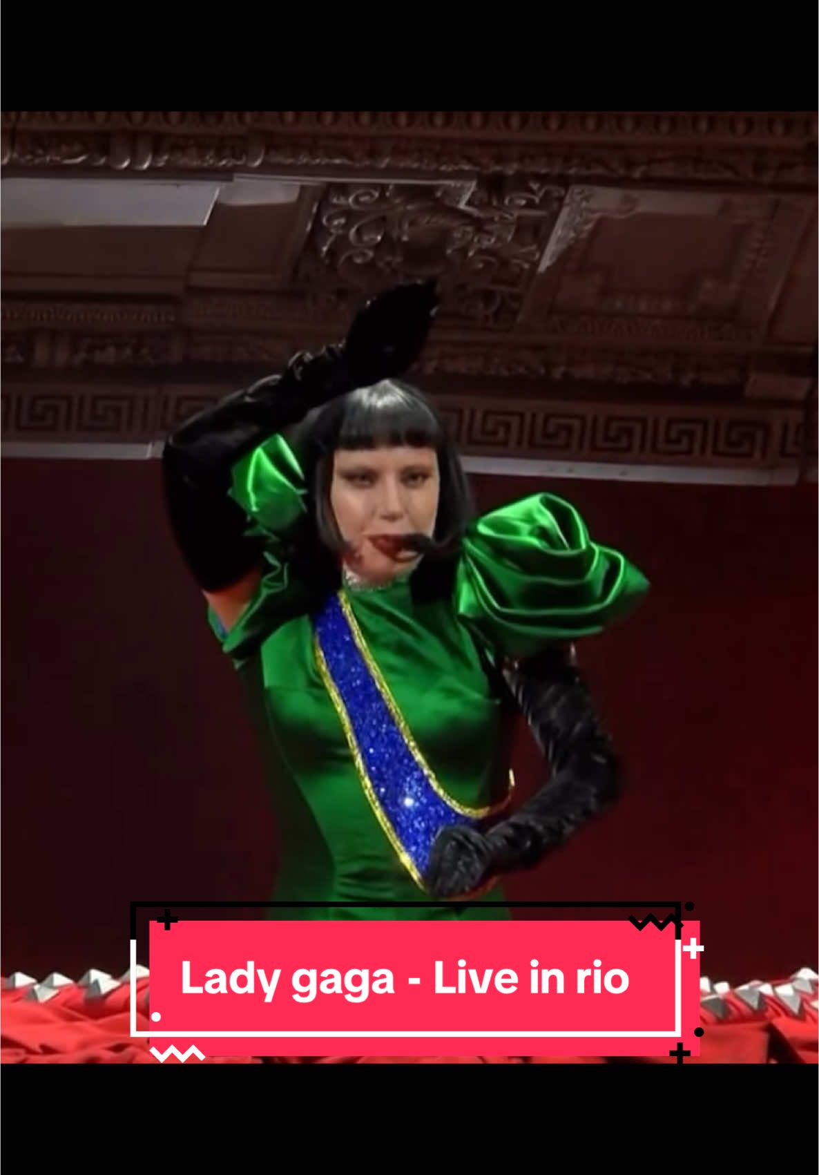Lady Gaga - abracadabra/ judas/ scheibe #ladygaga #gagacabana #todomundonorio #riodejaneiro #brasil 