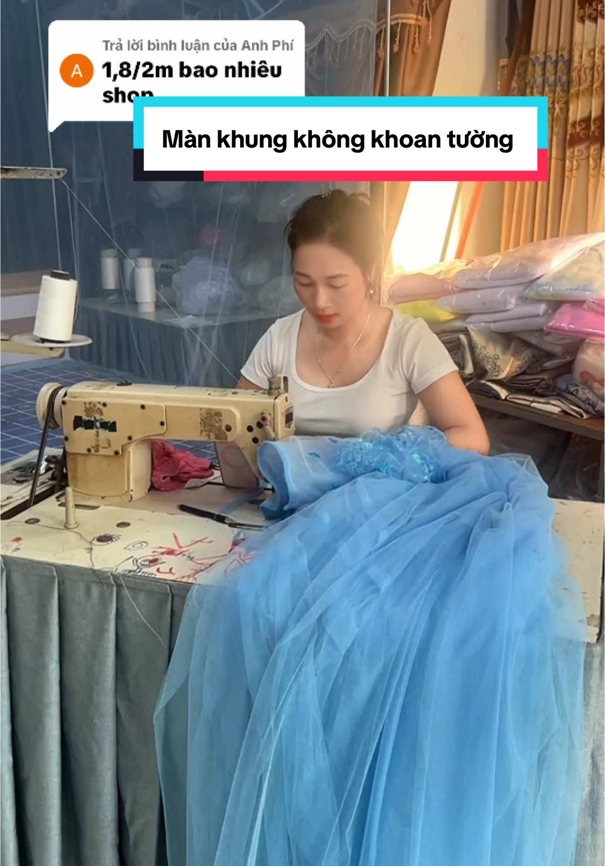 Trả lời @Anh Phí  💥💥💥 SOS SOS  👉May mắn cho các Bác sale  trọn bộ màn khung inox không cần khoan tường👍  Sop Rèm Màn Hiền Đông  #man  #mung  #mankhungkhongkhoantuong  #mantuyn  #manchongmuoi  #manthongminh  #xuhuongtiktok  #thinhhanh  #thinhhanhtrend  #remmanhiendong 
