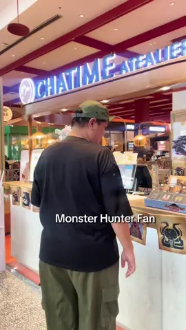 คุณผู้ชายจะมาซื้อ Chatime X Monster Hunter ให้ได้ #monsterhunter #fyp #เทรนด์วันนี้tiktok #ชีวิตติดรีวิว #กินกับtiktok 
