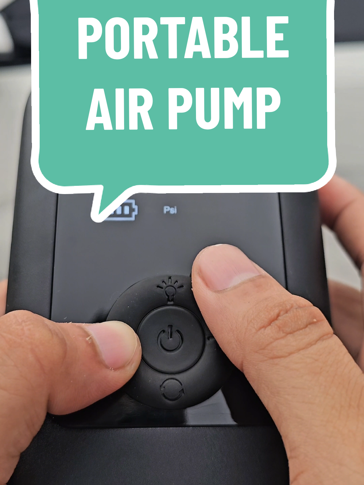 portable emergency air pump #portableairpump #portabletireinflator #tireinflator #airpump #car #motorcycle 