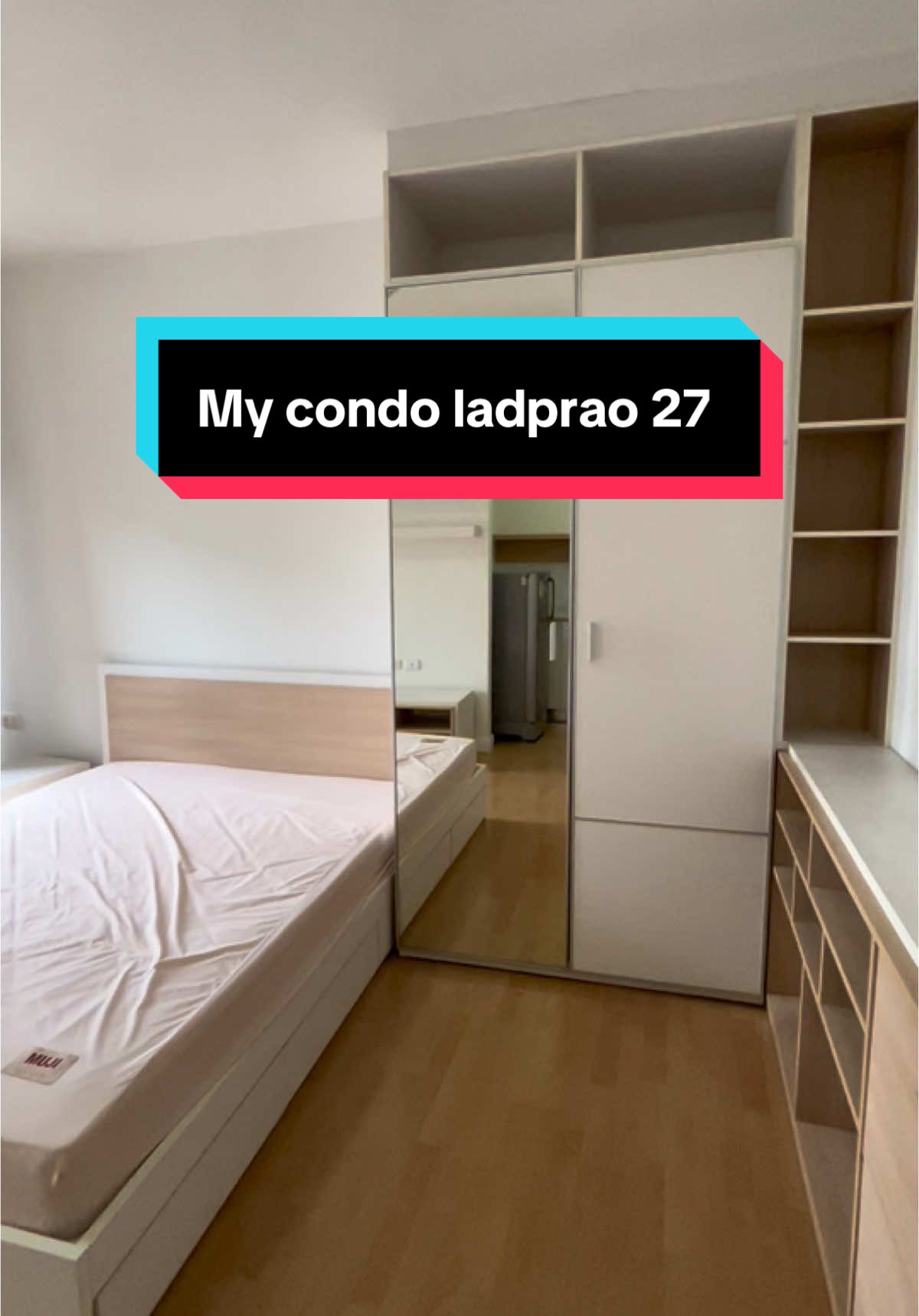 มาทัวร์ห้อง My condo ladprao 27 กั๊น เดินทางสะดวก ใกล้ MRT ลาดพร้าว ต่อเดียวถึง พระราม 9 อโศก