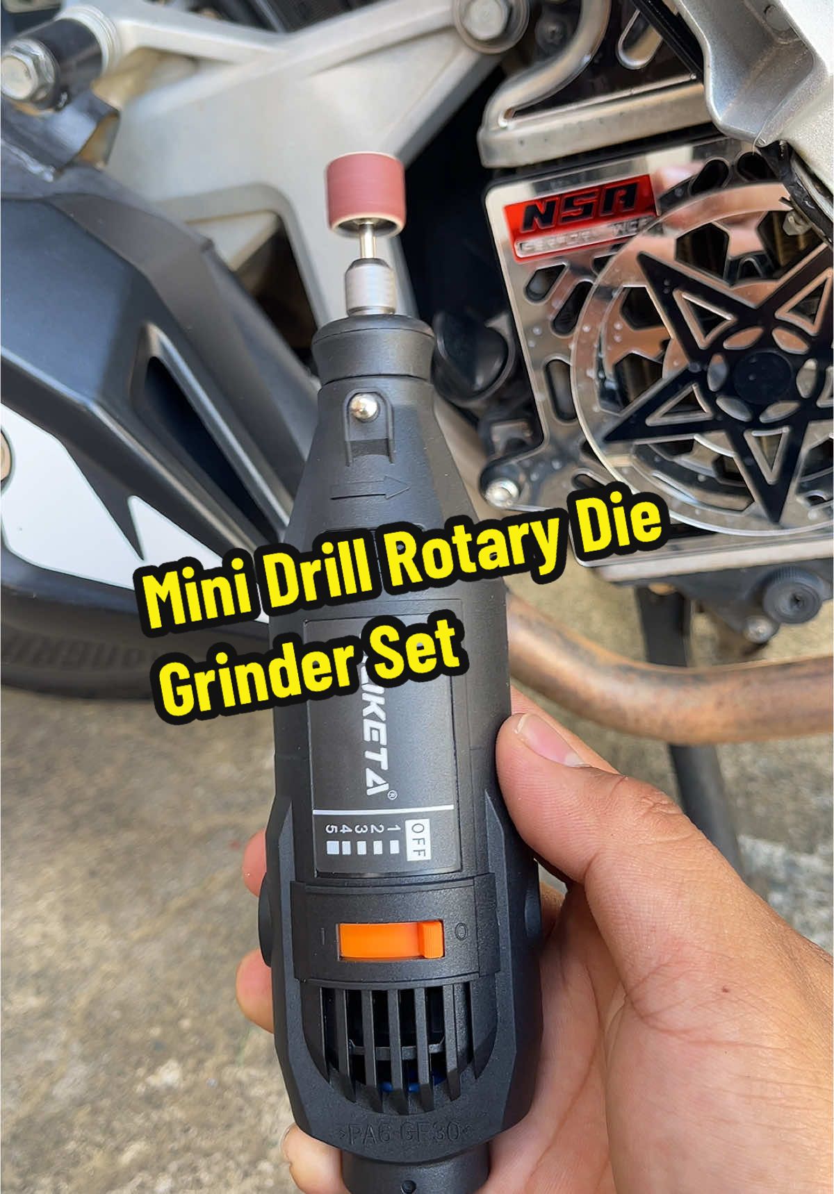 Mini Drill Rotary  Die Grinder Set 500W Electric Rotary Tool with Accessories Drilling #minidrill #minidrillrotarydiegrinder #minigrinder #moketaminidrill #polisher #drill #grinder 