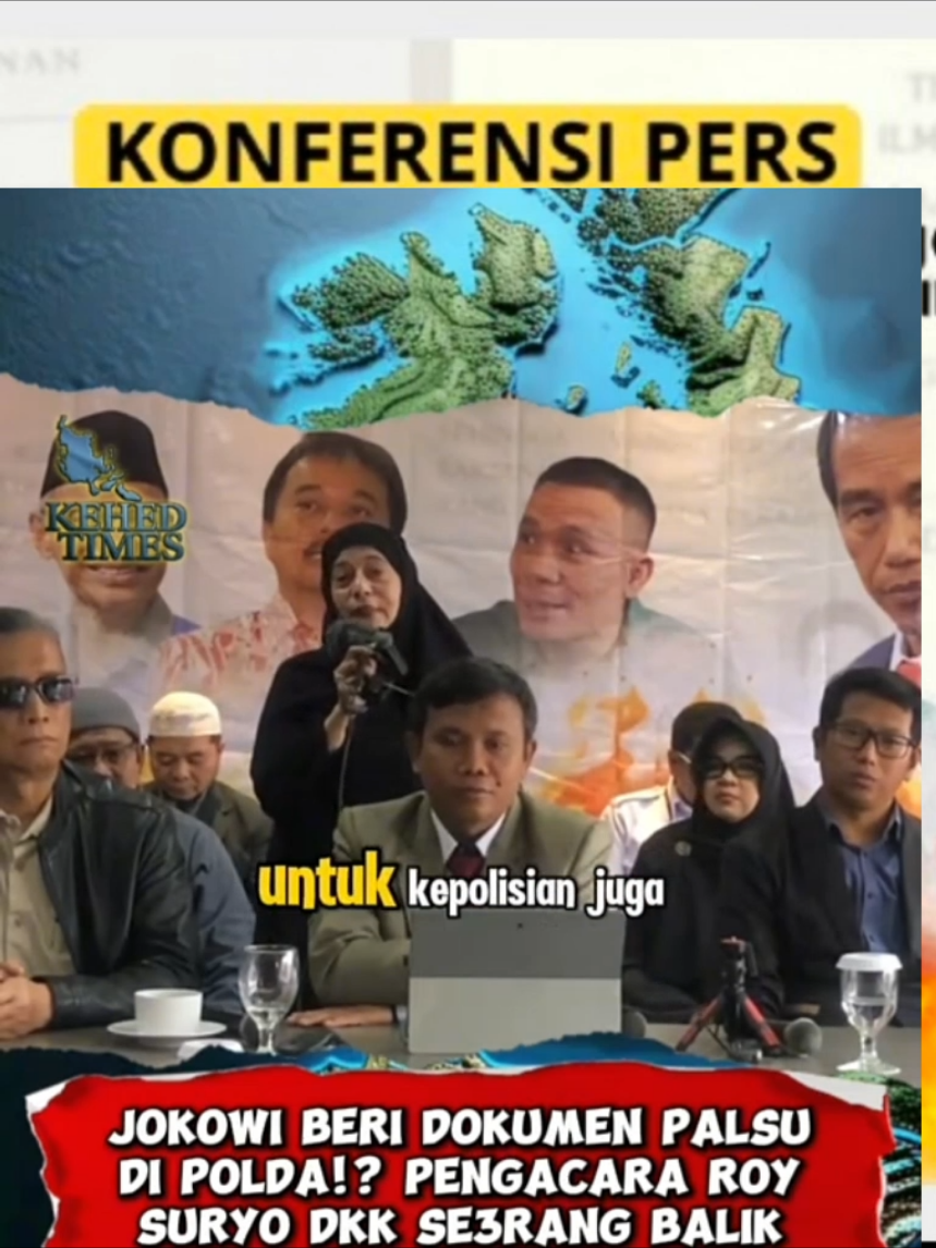 JOKOWI TERANCAM PIDANA KETERANGAN PALSU IJAZAH ASLI, JANGAN CABUT LAPORAN!
