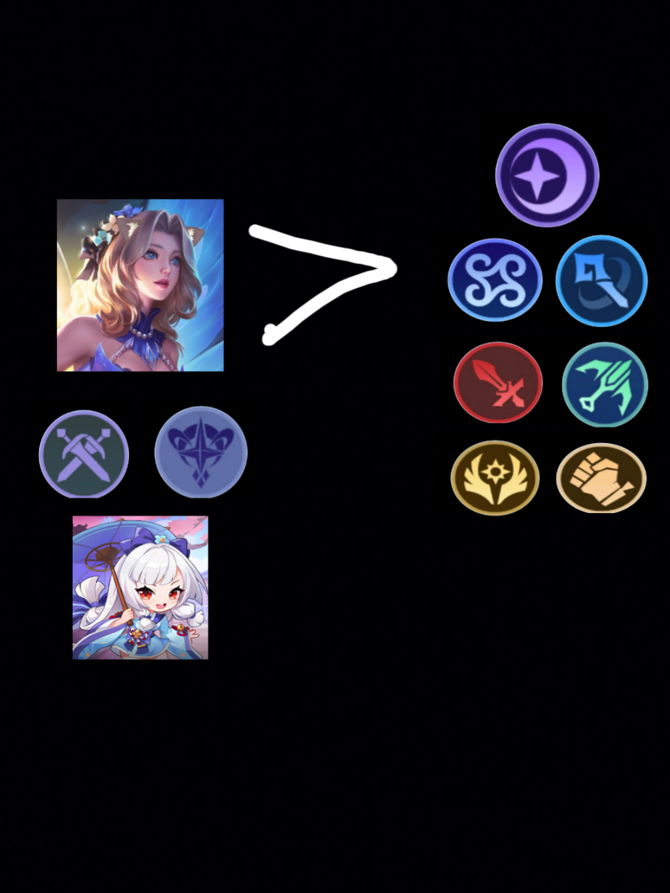 Lebih Suka Lunox Astro+swordman, dibanding Mage+stargazer, guna war Axe biar lebih sustain saat dia skill dapat spell vamp 🤤🐔 #mcgogo #magicchess #mcgg 