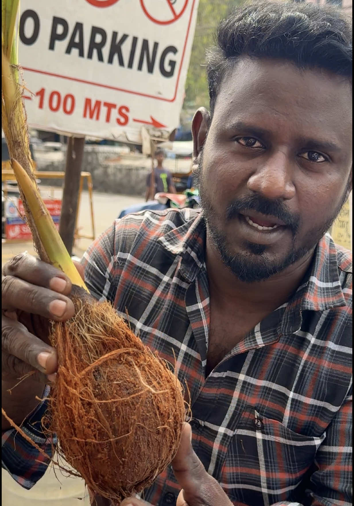 Amazing Coconut Embryo In Chennai India  🔍 Business name  Coconut Embryo  📍Address Chennai, India 💵 Price  100 Rupee/$ 1.15 USD #coconut #fruit #india #chennai 