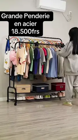 Grande penderie en acier  Whatsapp: 658108452/ 695965158 Expedition partout  #pourtoi #viralllllll #tiktokafrica #camerountiktok🇨🇲 #yaoundecameroun🇨🇲🇨🇲 #viralvideos #penderie #rangement #vetements #chaussure #classeur 