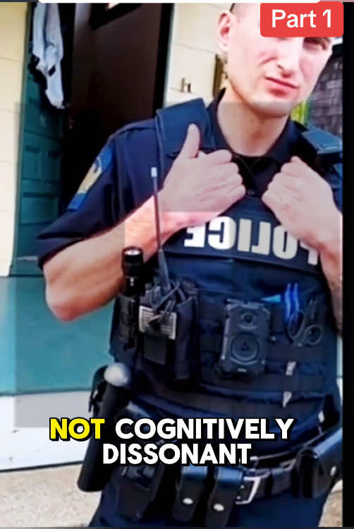 Triggered Cop Makes It Personal - No Warrant Entry #copsoftiktok #cops #police #unlawful #usa #flypシ 