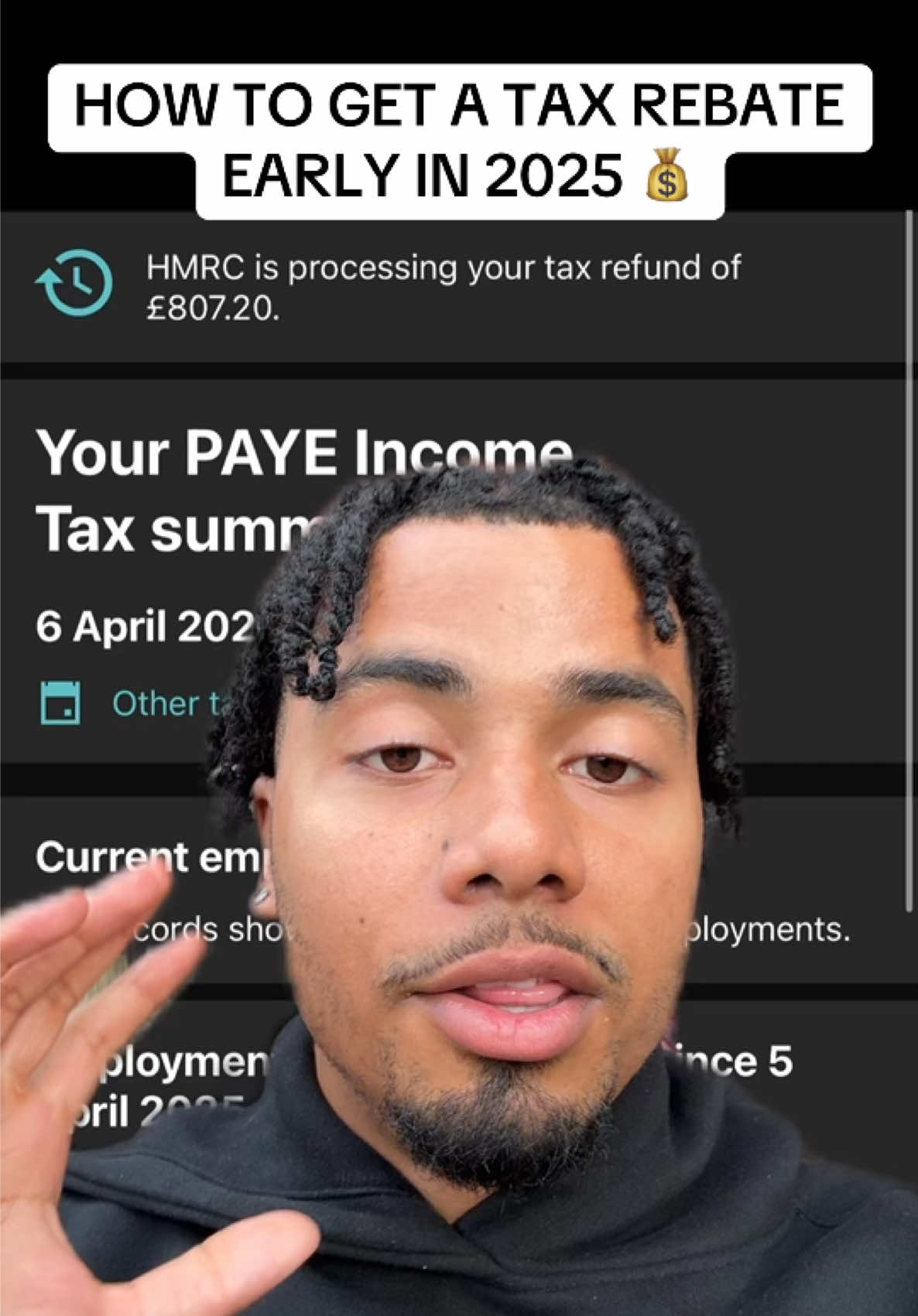 This is how to get a tax refund before everybody else! #ishaqpatterson #tax #money #uk #foryou #foryoupage #fyp #interesting 