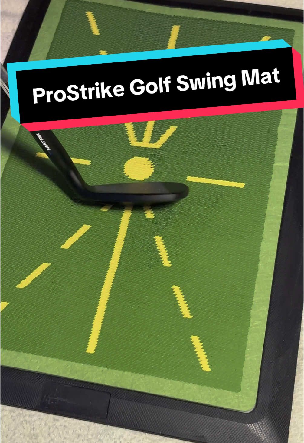 The feedback of each shot is shown on the swing mat.#nexify_uk #golfswingmat #golf #training #CapCut 