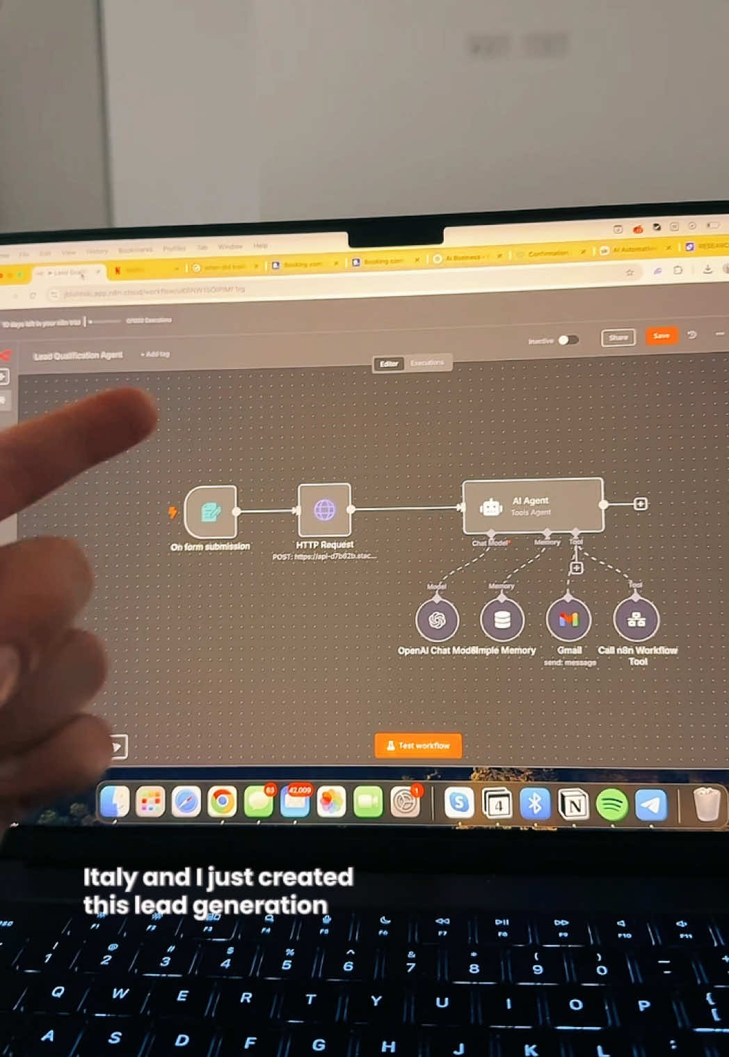 Don’t miss the train fellas #n8n #aiagent #chatgpt #aiautomation #aiforbusiness #ai  Thank y’all for following me on this journey! Better, longer, and more in depth content is coming your way. New to this content shi, glad yall are loving it🙌