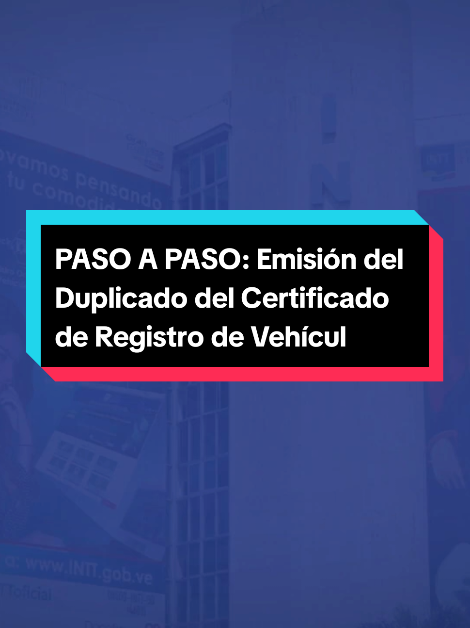 PASO A PASO: Emisión del Duplicado del Certificado de Registro de Vehículo #tramites #venezuela #a #n #tr #asesoria #abogados #apostilla #mites #servicios #mensajeria #saime #pasaporte #tramiteslegales #gestoria #colombia #transporte #envios #documentos #caracas #legalizacion #antecedentespenales #saren #impuestos #gestiones #tramitesmigratorios #notaria #intt #registro #vzla 