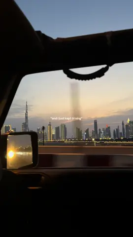 and I just kept driving away  #batmanaansak #driving #dubai #fyp