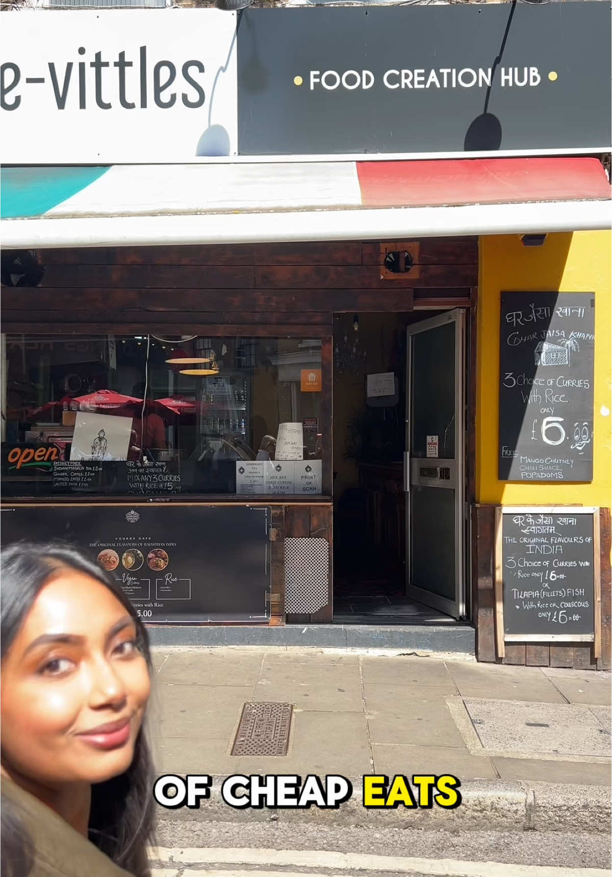 This is Devi Dhaba in Shoreditch  #curry #indianfood #londontiktok 