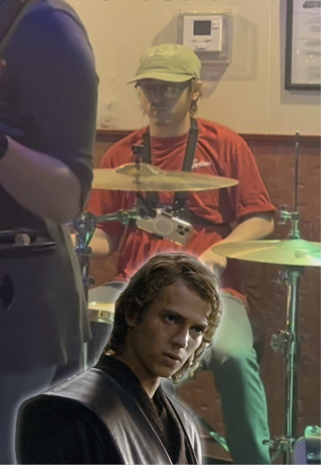 One taste of power is enough to make a drummer go mad 😈 #maythe4thbewithu #starwarsday2025 #drummerproblems #tiktokdrummers #drumsolos 