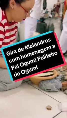 Um pouquinho da nossa Gira de Malandros com homenagem a Pai Ogum - Fazendo nosso paliteiro de Ogum para abrir os nossos caminhos e de todos da nossa casa! Com ele @Pai Daniel Gava  vídeo de @Mari em Desenvolvimento  . #umbanda #ogum #ogummeupai #umbandadearuanda #umbandasagrada #oferenda #maedesanto #maedesantodeumbanda🌿  #CapCut 