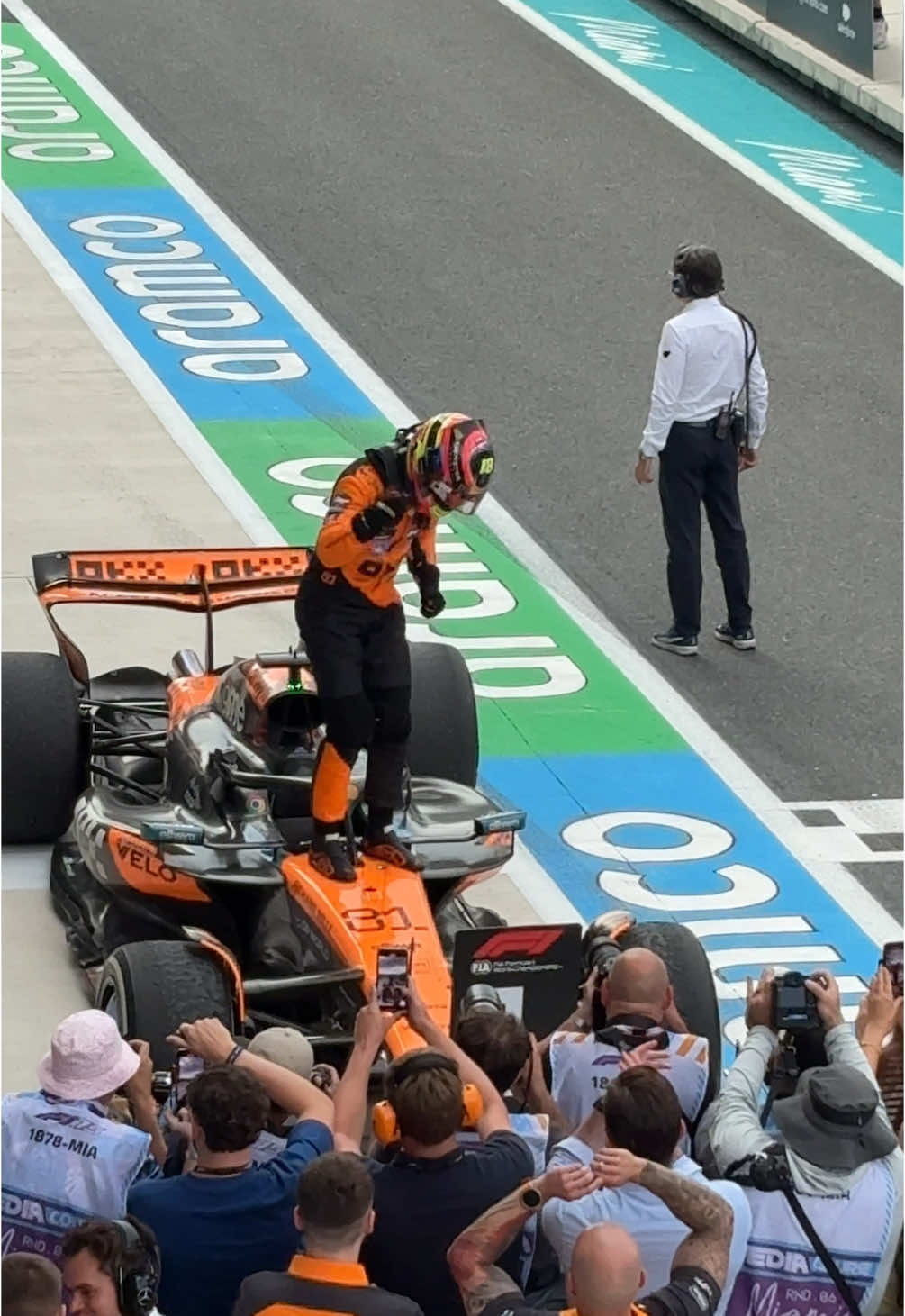 OSCARRRRR PIASTRIIIIIIII 🫨 #miamigp #f1miami #oscarpiastri 