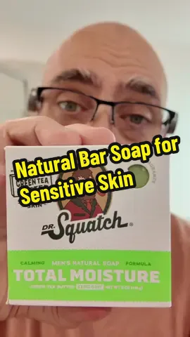 Finally a great men’s soap for men with sensitive skin. No added fragrance or grit. Just natural ingredients and oils that are good for your skin. #sensitiveskin #naturalsoap #menssoap #drsquatch 